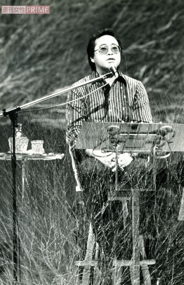 1976年のファーストコンサート。公に初めて姿を現したNHKホール