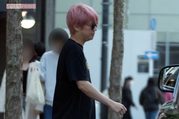 2024年5月、ひときわ目を引く愛車で銀座を訪れた手越祐也