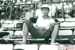 1969年、全日本青年陸上大会にて。自分が陸上競技に真剣に取り組んできたからこそ靴職人になった今、選手の気持ちに寄り添えるのかもしれない