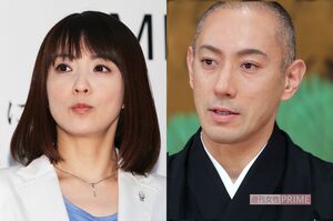 （写真左から）小林麻耶、市川海老蔵