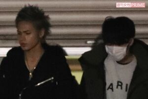 左から上田竜也・中丸雄一(2018年元旦初詣)