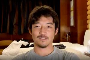 西大伍選手（藤本憲明選手のインスタグラムより）