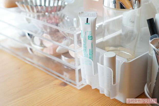 塗り薬などの定位置に