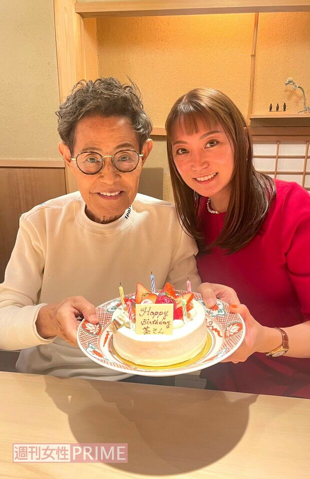 14回目の一緒の誕生日を迎えました。今年も元気で過ごそうね!