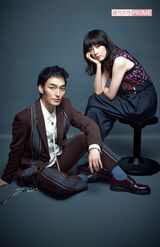 草なぎ剛と水川あさみ　 撮影／廣瀬靖士　