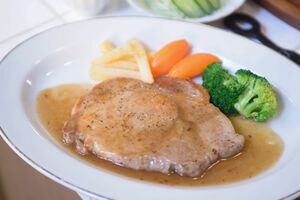 表面こんがりポークソテー