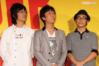 「東京03」左から豊本明長、飯塚悟志、角田晃広