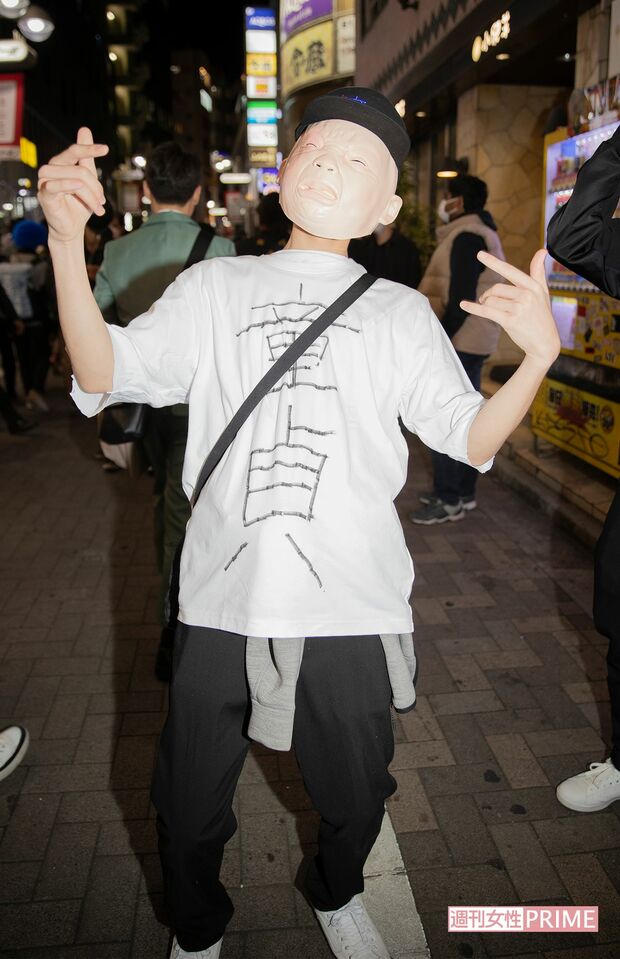渋谷ハロウィーンの様子（2022年10月31日撮影）