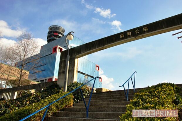 炊き出しを行っていた大阪市北区の扇町公園。口コミで70人ものホームレスが集まったことも　撮影／齋藤周造