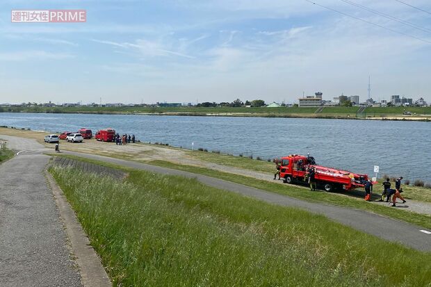 事故から６日経った５日、消防や地元関係者が検証していた