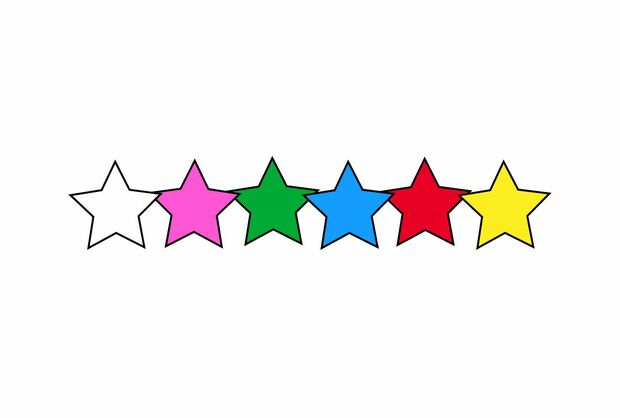 SMAPを象徴する6色の星