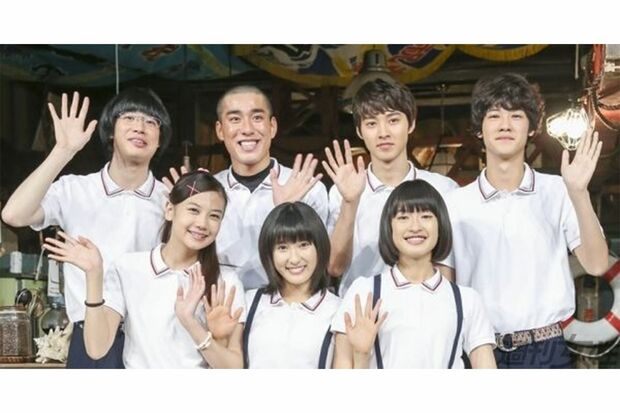  左上から時計まわりに渡辺大和、高畑裕太、山﨑賢人、葉山奨之、門脇麦、土屋太鳳、清水富美加らNHK朝ドラ『まれ』のメインキャストたち　撮影／廣瀬靖士