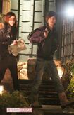 2011年1月、都内でブロンドヘアの白人女性と食事を楽しんだ山下智久