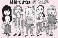 あなたはどのタイプ？ 結婚できない5大女子の典型的な特徴＆口グセとは