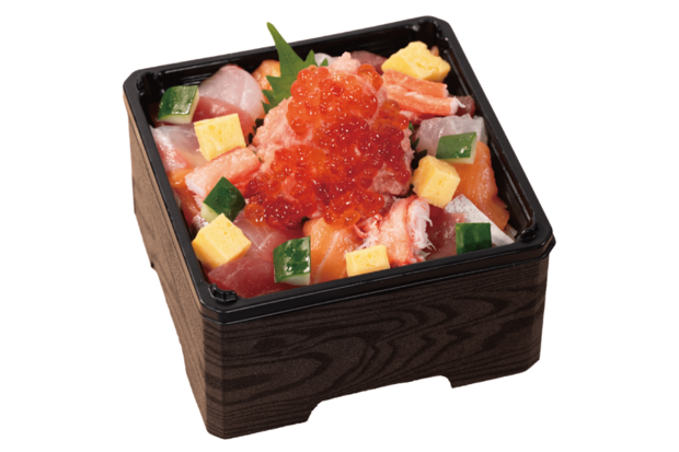 すし松：盛り丼！ 特上海鮮ちらし 1800円