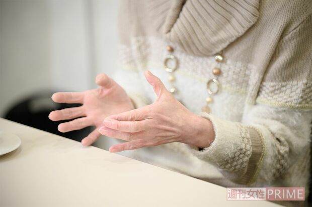 「淳子さんに寄り添ってもらったことが、生きる励みになった。価値観も変わりました」と語る三浦さん　撮影／渡邉智裕