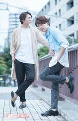 平方元基、中川晃教　撮影／廣瀬靖士
