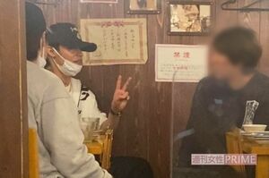 堂本光一との合コンを終えた朝、締めの食事をとる上田竜也（2022年）