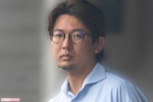 2026年6月中旬、直撃に応じたフジテレビの谷岡慎一アナ