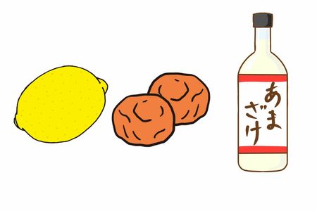 日ごろ食べているものにもクエン酸が含まれている。代表的なのは柑橘類で、特に多いのはレモンとカボス。1個(100g)あたり6g程度と豊富。そのほか梅干しやお酢、甘酒などにも