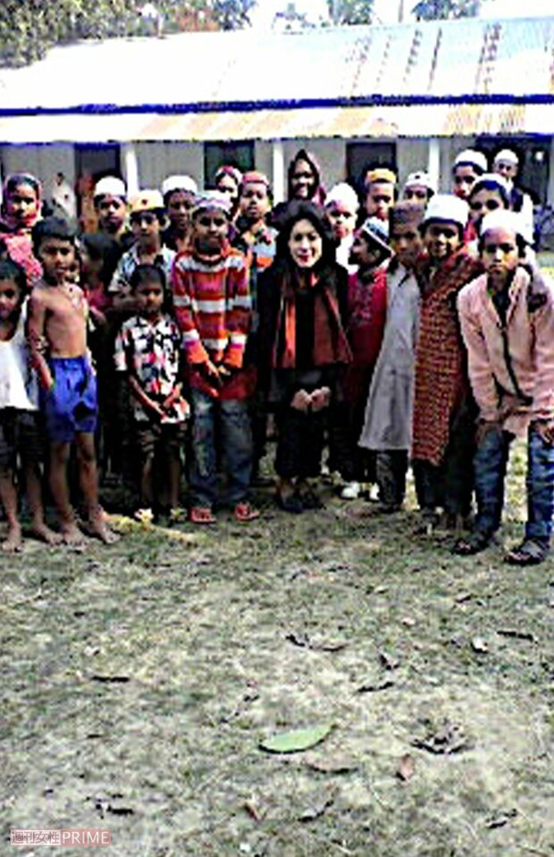 NHK時代の取材中のもよう