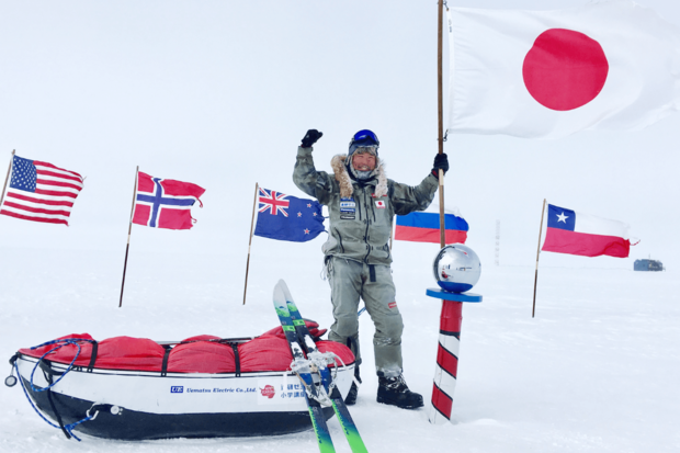 2018年に南極点無補給単独徒歩到達に成功