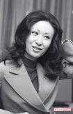 三田佳子。NHKプロデューサーと結婚した'74年に撮影