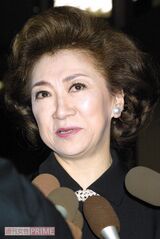 2005年に根上淳の通夜へ出席したときの大月みやこ