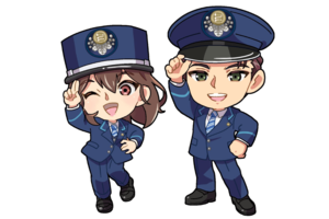 3月7日に公開された三重交通公式キャラクターの2頭身デザイン(三重交通公式Xより)