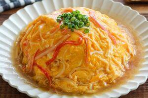 超簡単!ふわふわ卵の天津飯