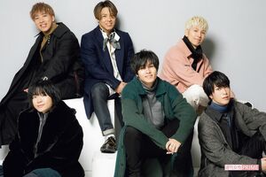THE RAMPAGE from EXILE TRIBE（左上から時計回りに）陣、RIKU、長谷川慎、藤原樹、川村壱馬、山本彰吾　撮影／矢島泰輔