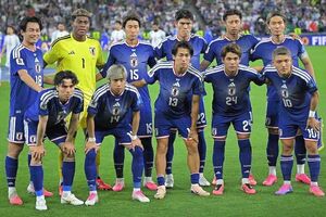 6月21日、FIFAワールドカップ2026でチュニジア戦に臨んだ日本代表（JMPA 代表撮影）