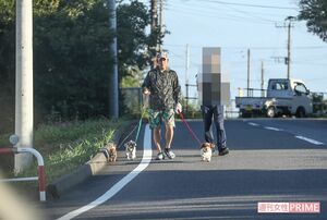 直撃取材を受ける坂上忍（'18年）