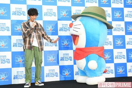 テンション高めのドラえもんへ「空気読めよ、ちゃんと」　撮影／高梨俊浩