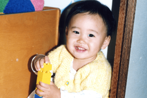 レゴブロックに触れ始めた1歳のころ