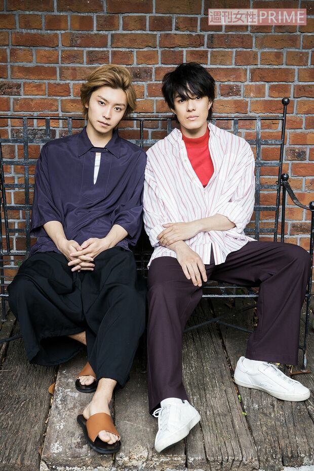 阿部顕嵐(左)、真田佑馬(右)　撮影／廣瀬靖士