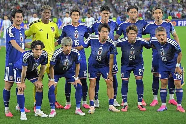 6月21日、FIFAワールドカップ2026でチュニジア戦に臨んだ日本代表（JMPA代表撮影）