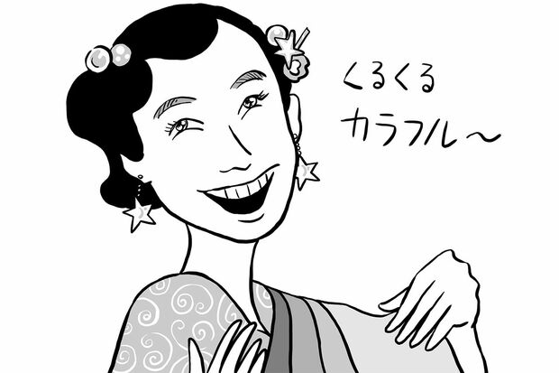 篠原ともえ（イラスト／TORU）