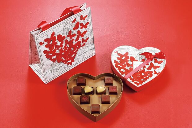 ボンボン ショコラ 9個 レフェパピヨン／JEAN-PAUL HEVIN（ジャン＝ポール・エヴァン）