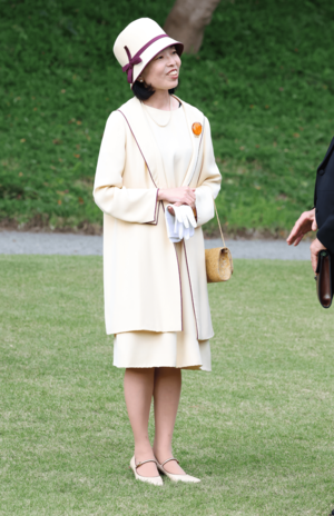 2025年10月28日、秋の園遊会に出席された彬子さま　撮影／JMPA