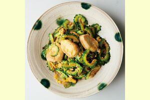 ゴーヤー入りフーチャンプル　撮影／原ヒデトシ