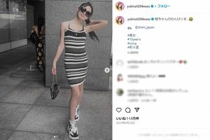 木下優樹菜の長女。当時はまだ小学生（木下優樹菜のインスタグラムより）