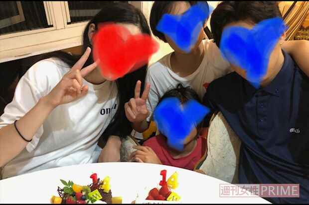 子どもたちとは仲良し。5人の子どもを育てるのは並大抵の苦労ではないが家族イベントも大切に