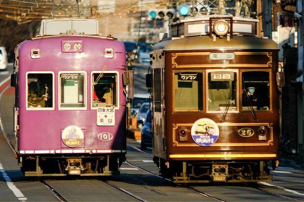京福電気鉄道　嵐電