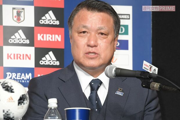 日本サッカー協会会長の田嶋幸三氏