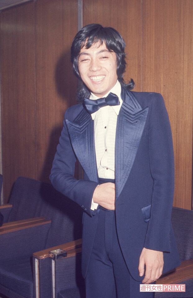 ザ・タイガース解散後、ソロ歌手としてデビュー。笑顔が初々しくてキュート(1972年撮影) 写真/週刊女性写真班