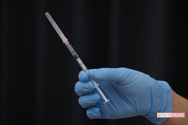 3月5日、東京都の都立駒込病院で医療従事者を対象にワクチン接種が行われた