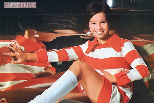 伝説のモデル・ツイッギー並みの抜群のスタイル!