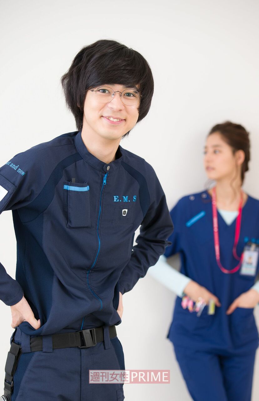 画像 写真 コード ブルー 成田凌 新木優子 撮影現場のムードメーカーはあの人 週刊女性prime