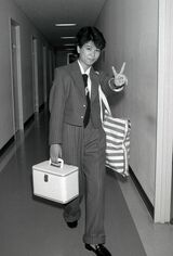 1984年10月の堀ちえみ。自身の判断で髪を切ったところ、シャンプーのCMが決まっていて事務所に𠮟られたという